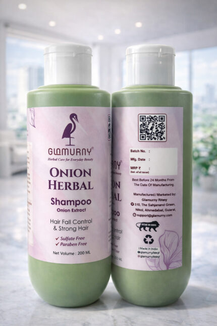 Natural Onion Extract Shampoo for Healthy Hair Care
