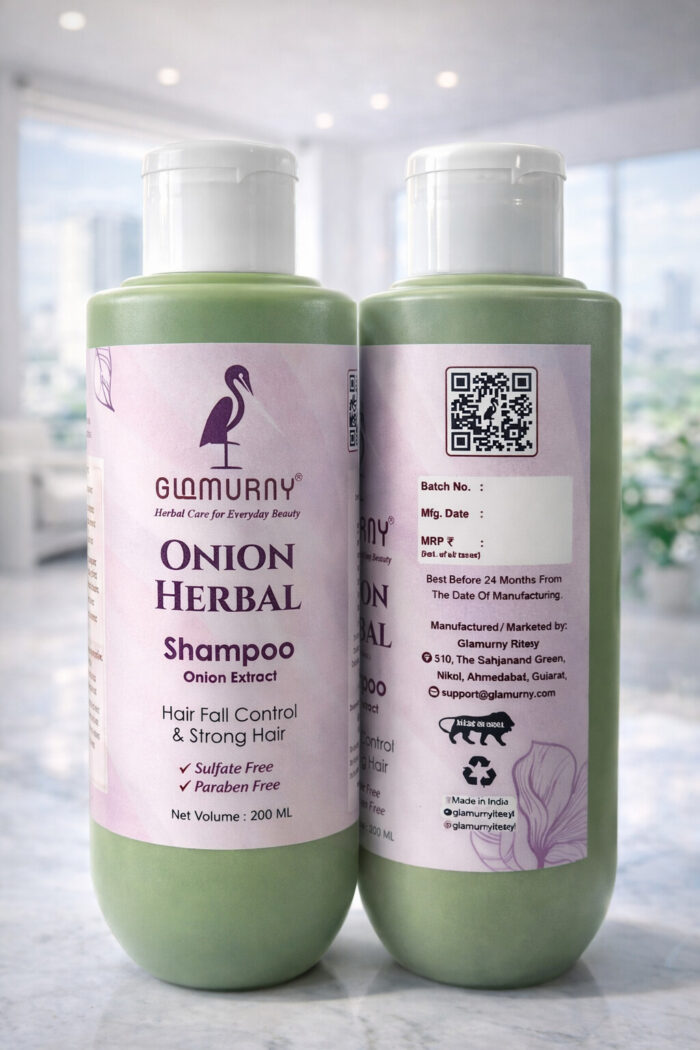 Natural Onion Extract Shampoo for Healthy Hair Care