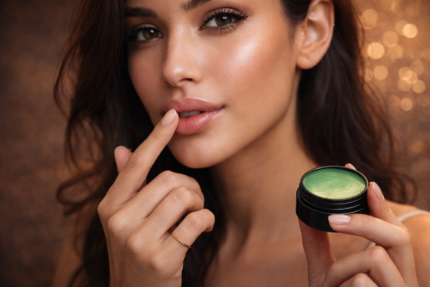 Herbal Green Apple Lip Balm for Soft Smooth and Healthy Lips