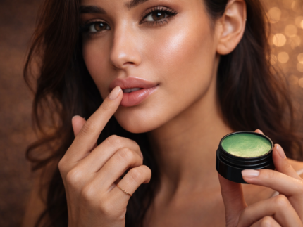 Herbal Green Apple Lip Balm for Soft Smooth and Healthy Lips