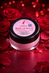 Rose Herbal Lip Balm | Deep Moisturizing | Soft & Pink Lips | Repairs Dry & Chapped Lips | For Men & Women - Image 2