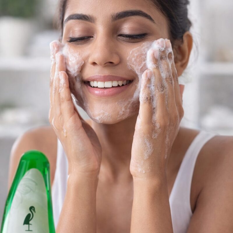 Natural Aloe Vera Face Wash for Clean Fresh and Healthy Skin