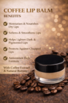 Coffee Herbal Lip Balm | Deep Moisturizing | Repairs Dry & Chapped Lips | Natural Shine | For Men & Women - Image 3