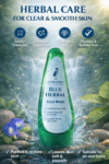 Blue Herbal Face Wash for Gentle Cleansing