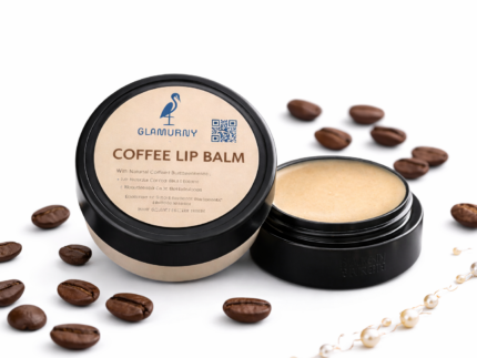 Glamurny Coffee Herbal Lip Balm for Deep Moisturizing and Lip Repair